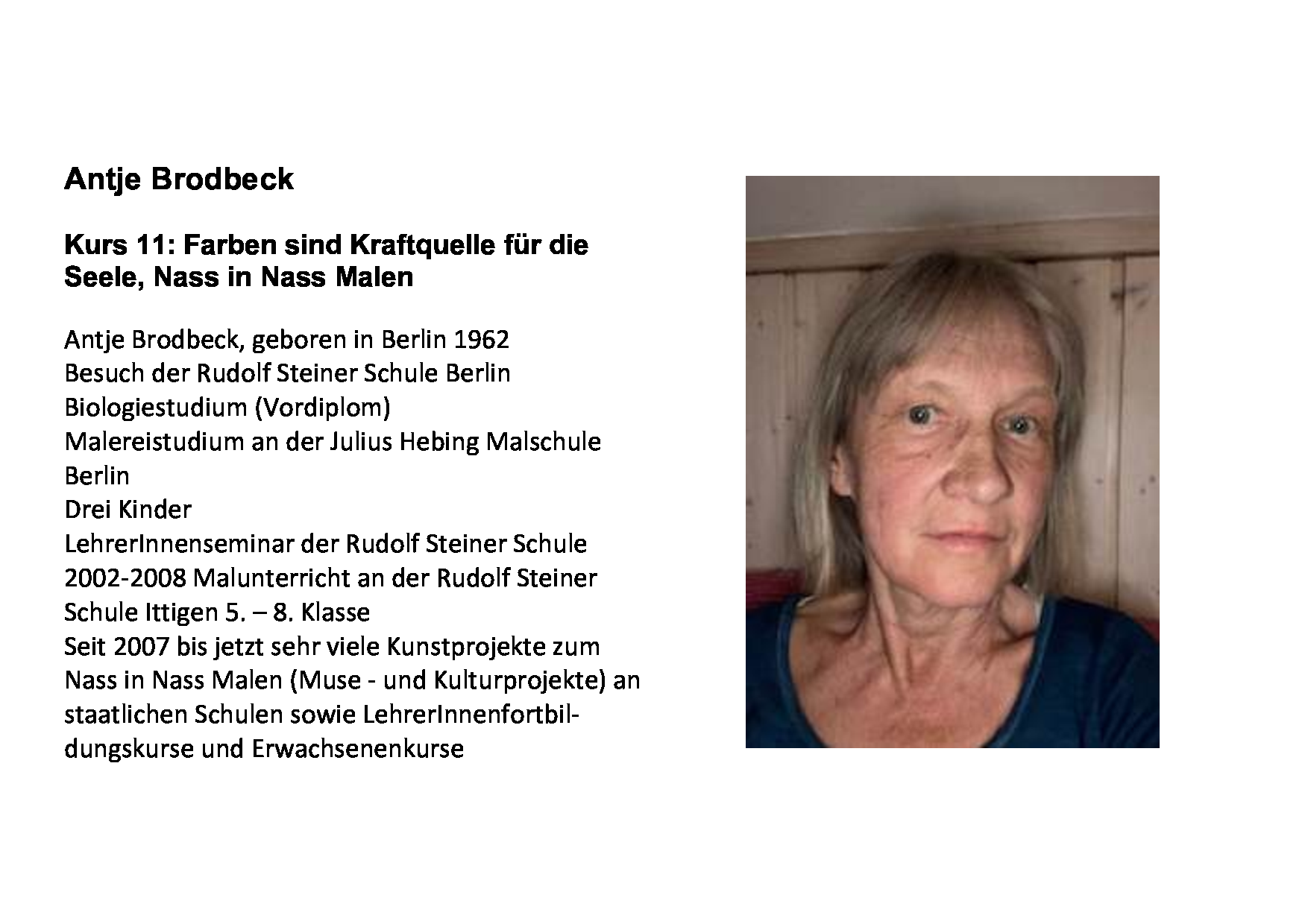 Antje Brodbeck, Ittigen