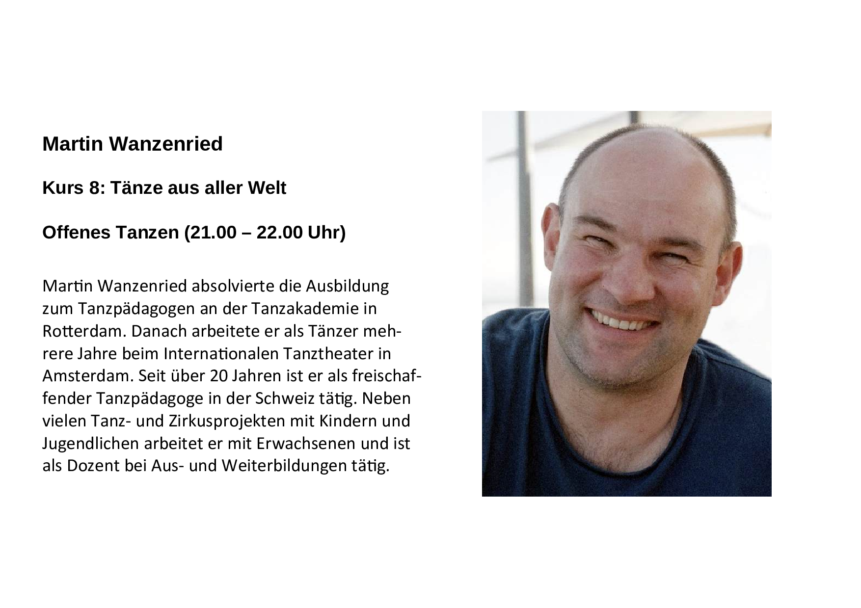 Martin Wanzenried, Dornach